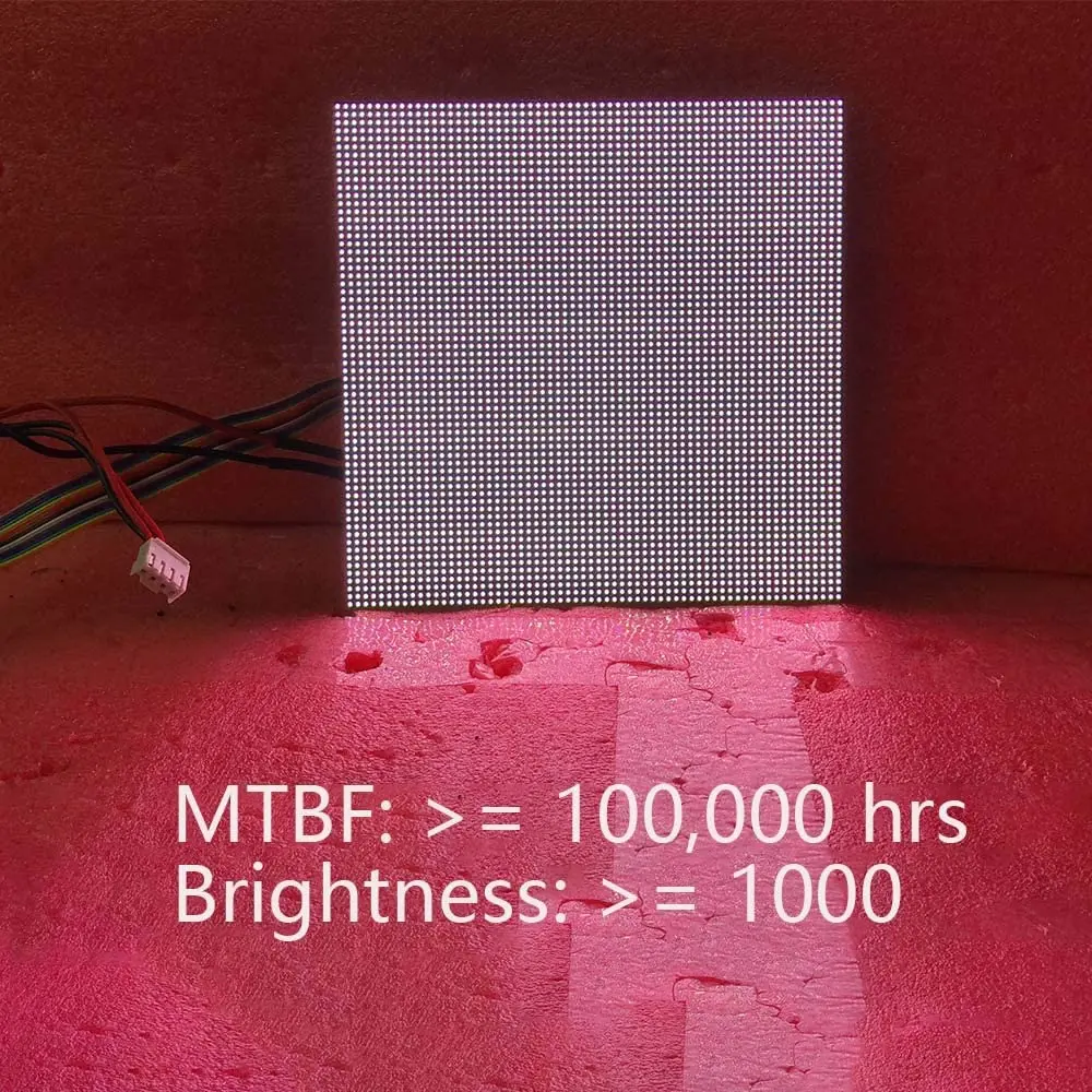 P3 светодиодный модуль 1/32 x мм Внутренний RGB полноцветный дисплей экран 3 пиксель шаг 64x64 пикселей точки режим сканирования светодиодная форма