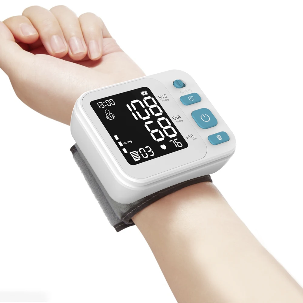 Household Medical Devices Electronic Smart Blood pressure cuff Tensiometer Bp Machine Digital Blood Pressure Monitor Wrist