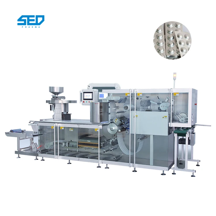 Automatic PVC Thermoforming Sealing Candy Pill Tablet Capsule Blister Packaging Machine