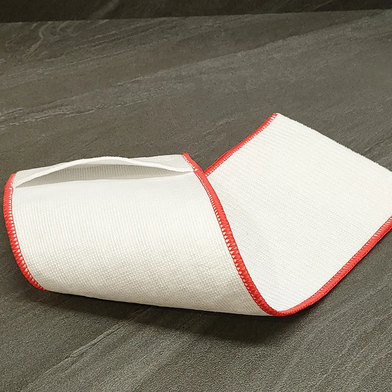 Super Absorption Disposable Microfiber Replacement Flat Floor Cleaning Mop Pads With Pocket