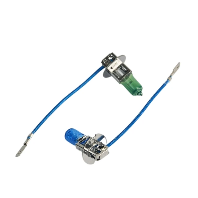 High Quality  H3  24V   Super White Light  Quartz Glass Long life Head light bulb