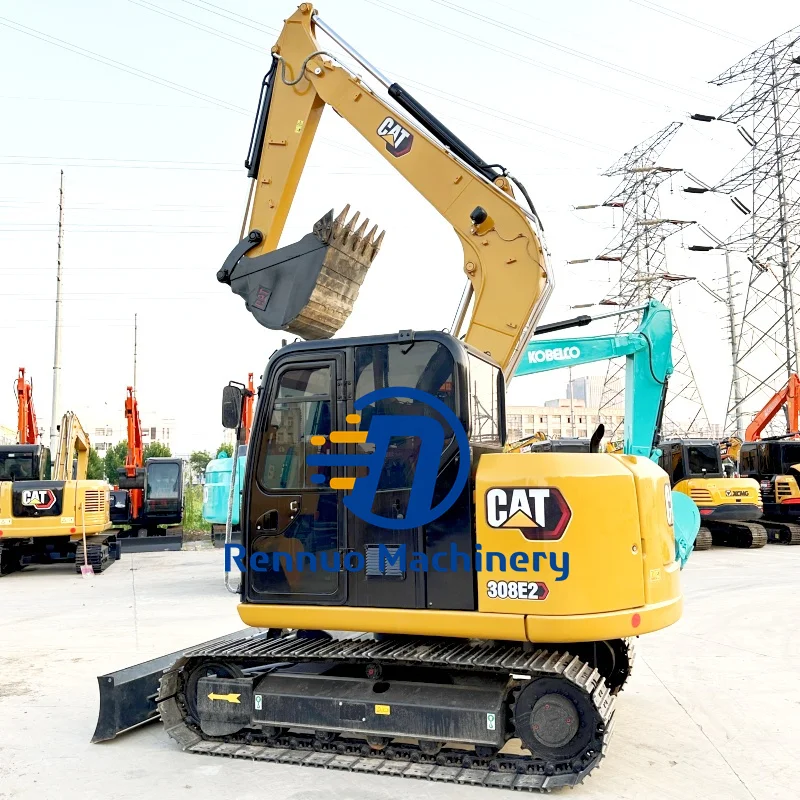Rennuo первоклассный оригинальный экскаватор Cat Cat308 307 8 тонн б/у для архитектуры