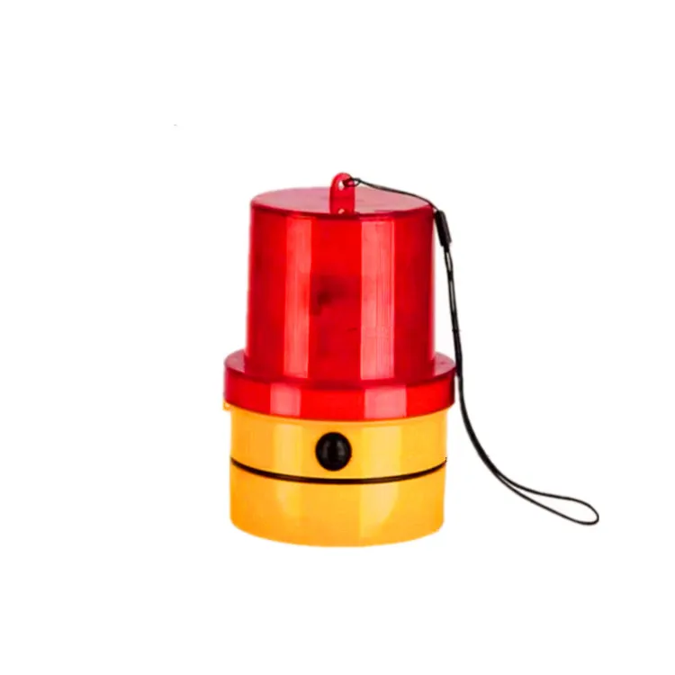 LED Flare Flashing Safety Warning Lights Barricade Red Blue  Barrier Light with Rope