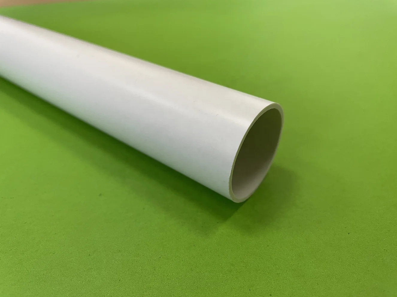 Plastic extruded PVC ABS hollow tube in colors