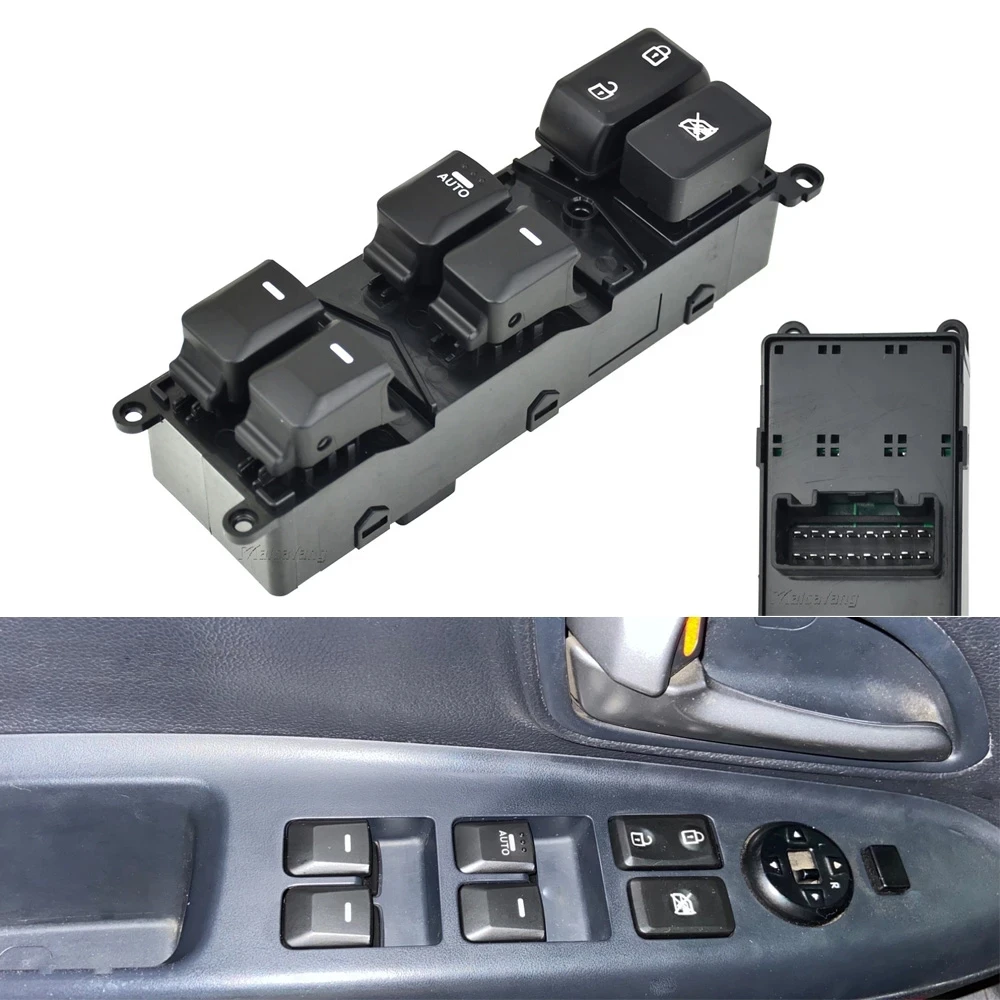 Переключатель Стеклоподъемника 935701W155 для Hyundai Rio Pride (4 двери) 2012-2015 93570 1W155