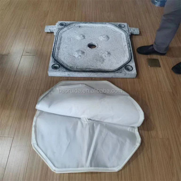 industrial Embedded Plate Frame Polyester monofilament Filter Cloth For Industrial Dust Removal