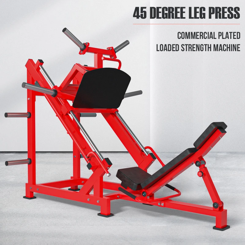Ningjin gym fitness equipment 45 degrees leg press machine