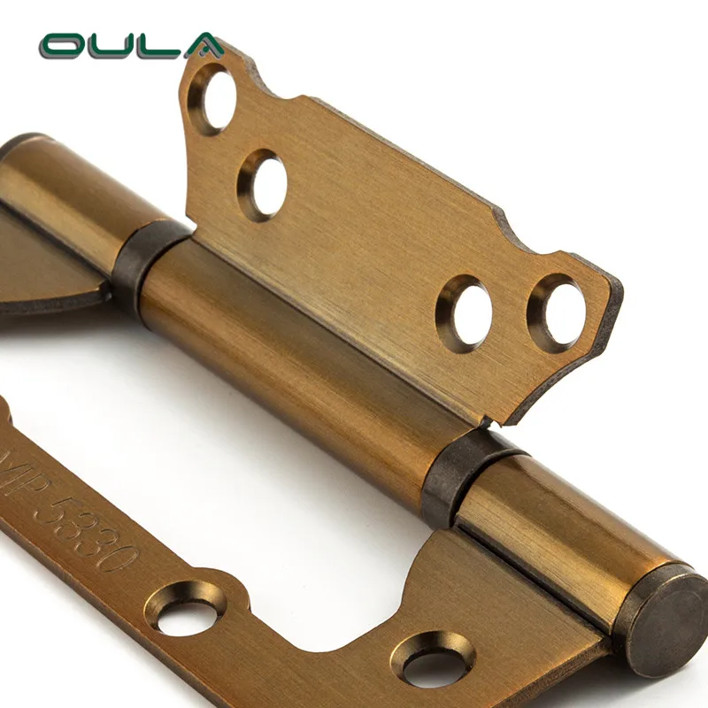 5 inch 2.6mm custom heavy duty iron ball bearing door hinge cabinet hinge good price door hinges
