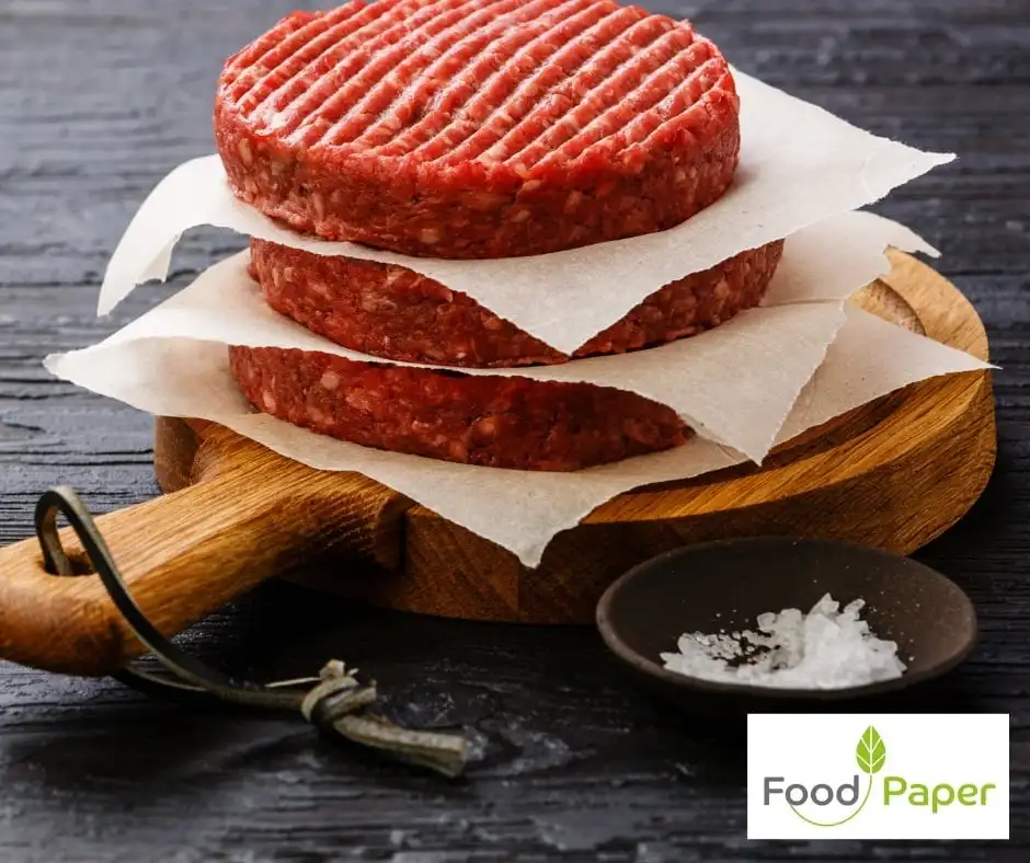 Hot sale recyclable food paper vegetable parchment baking paper for baking meat