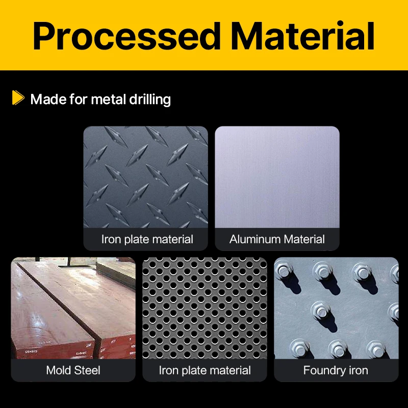 HUHAO HRC65 spiral twist milling cutter metal drill hole bits carbide coated cnc milling end mills H0100901