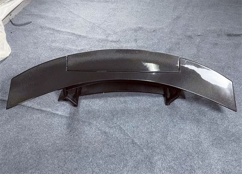 For Benz AMG GT GTS GTR GTC GT upgrade BS style carbon fiber rear spoiler (with LED) body kit rear diffuser front bumper edge