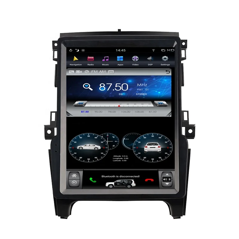  13 'PX6 Tesla экран Android для Ford Ranger 2016 - 2020 Автомобильный мультимедийный плеер стерео радио GPS Navi головное устройство