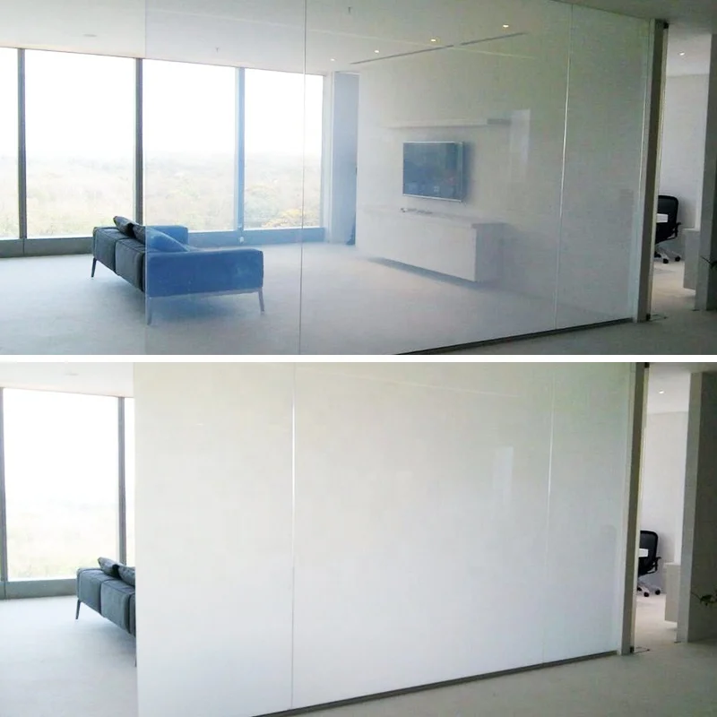 self adhesive PDLC switchable privacy smart glass film