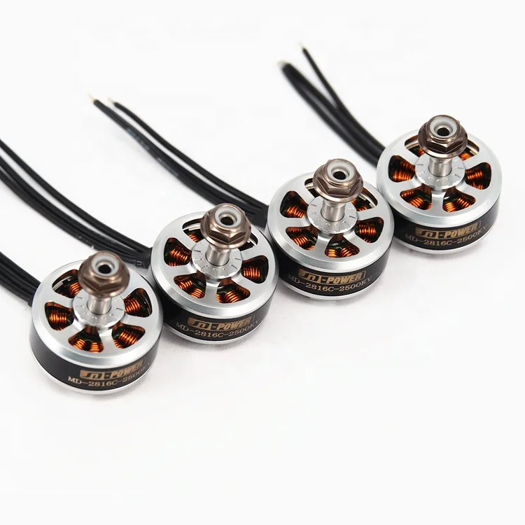 High quality JD-power MD-2816C 2205 2500KV FPV racing drone bldc motor CW CCW multirotor quadcopter drone motor for QAV 250