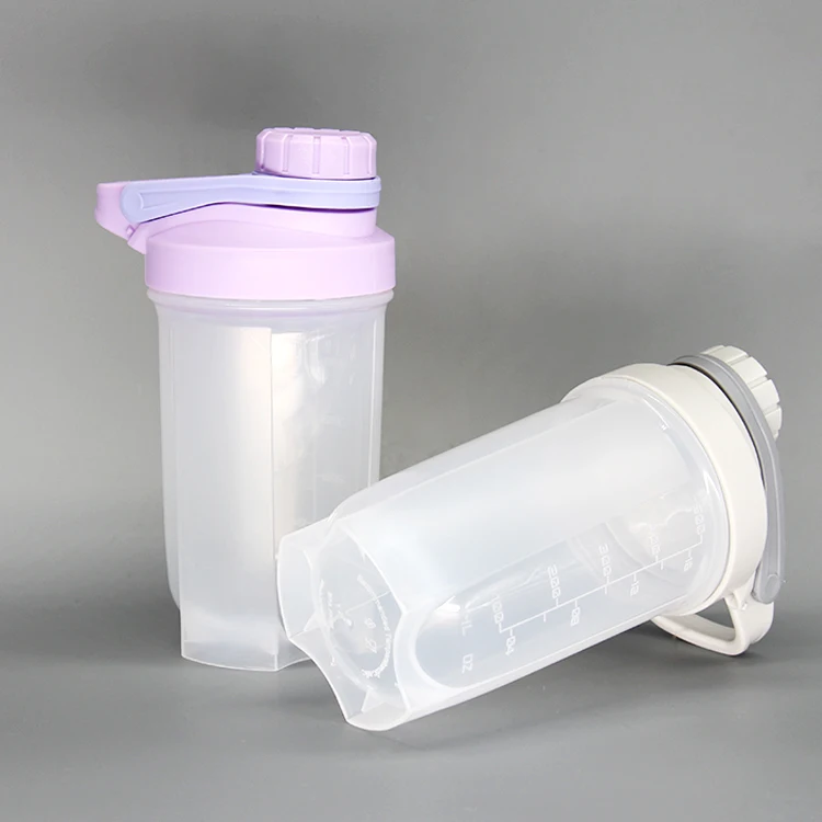 Direct Drinking Bottle 500ml 700ml Plastic Shakers Cup Protein Shaker Bottle