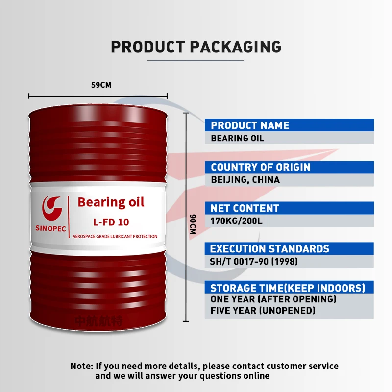 Sinopec L-FD10 Lubricants Manufacturers of Spindle Oil Machine Tool Industrial Applications