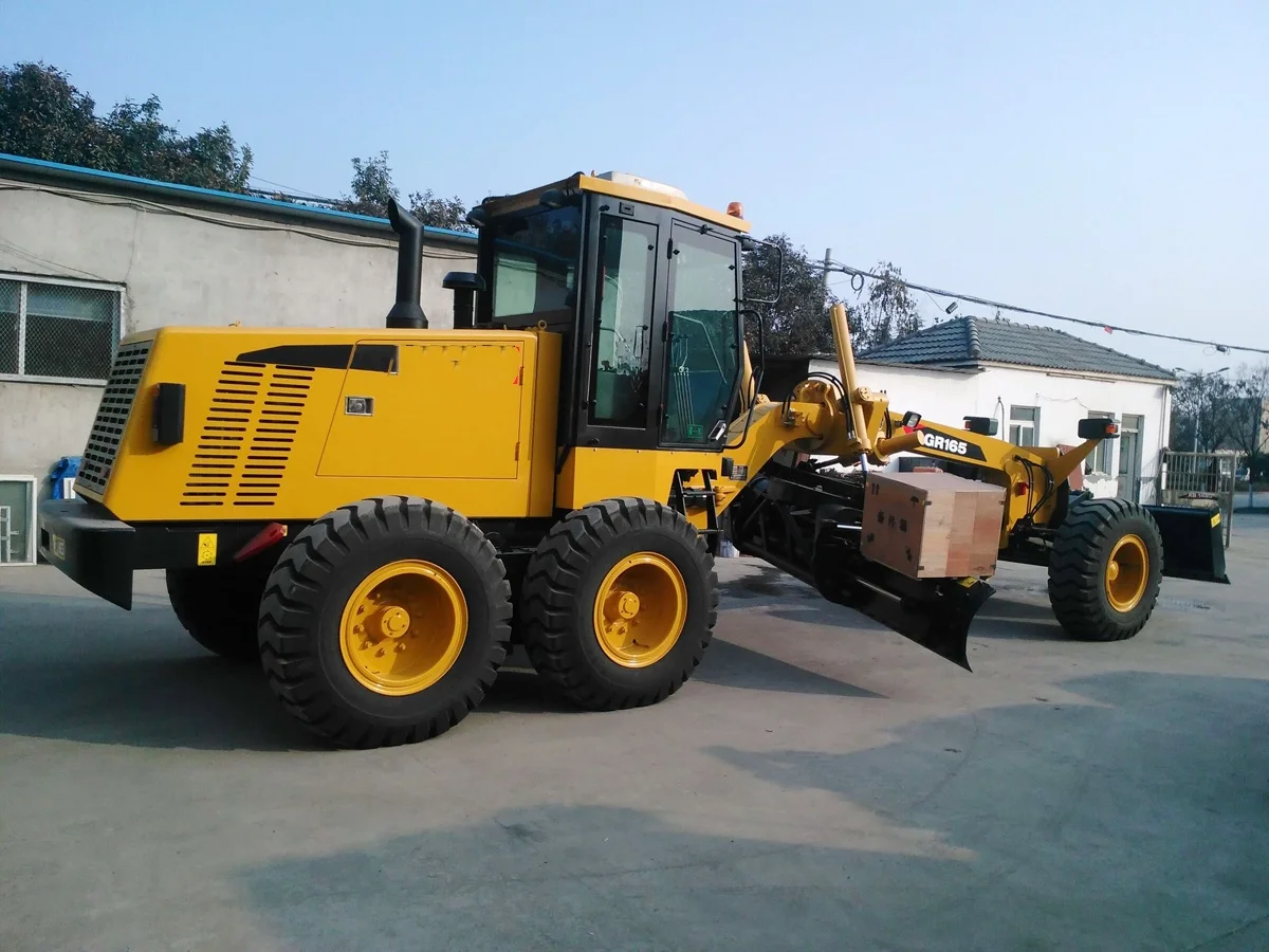 Best Price Building Road Equipment 165hp Motor Grader GR165 with Hydraulic System