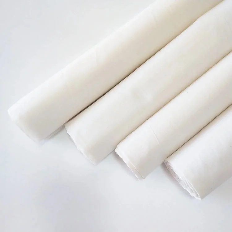 Factory Supplier Grey Textile TC 65/35 80/20 CVC 45*45 88*64 96*72 110*76 Raw Material Cloth Unbleached Greige Fabric