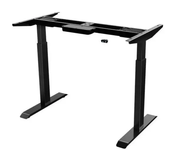 Ergonomic Dual Motor Electric Sit To Stand Height Adjustable Standing Desk Table Frame Leg
