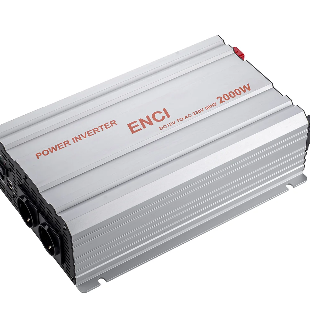12V DC TO 220VAC  pure sine wave inverter 2000w off grid solar inverter RV inverter UPS  available