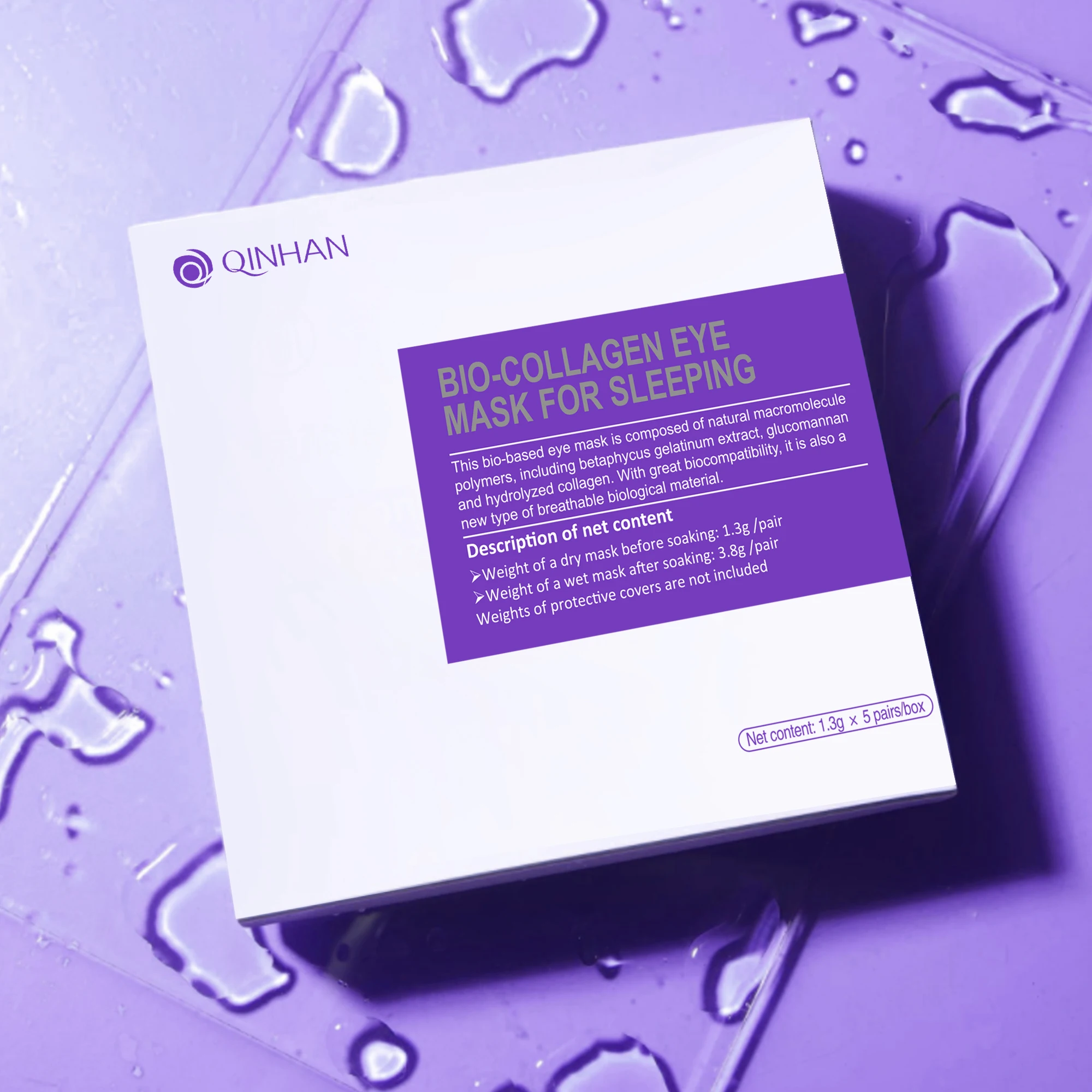 China custom made collagen eye gel mask remove dark circles star collagen eye gel treatment mask