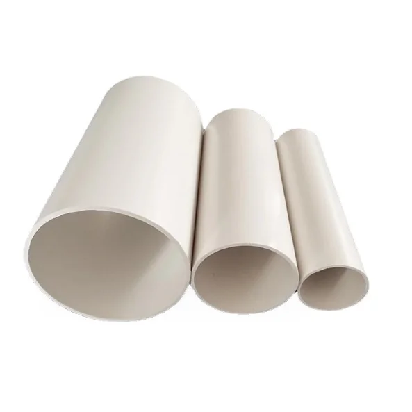 China supplier All sizes schedule 80mm 120mm pvc pipe pvc pipes for plumbing