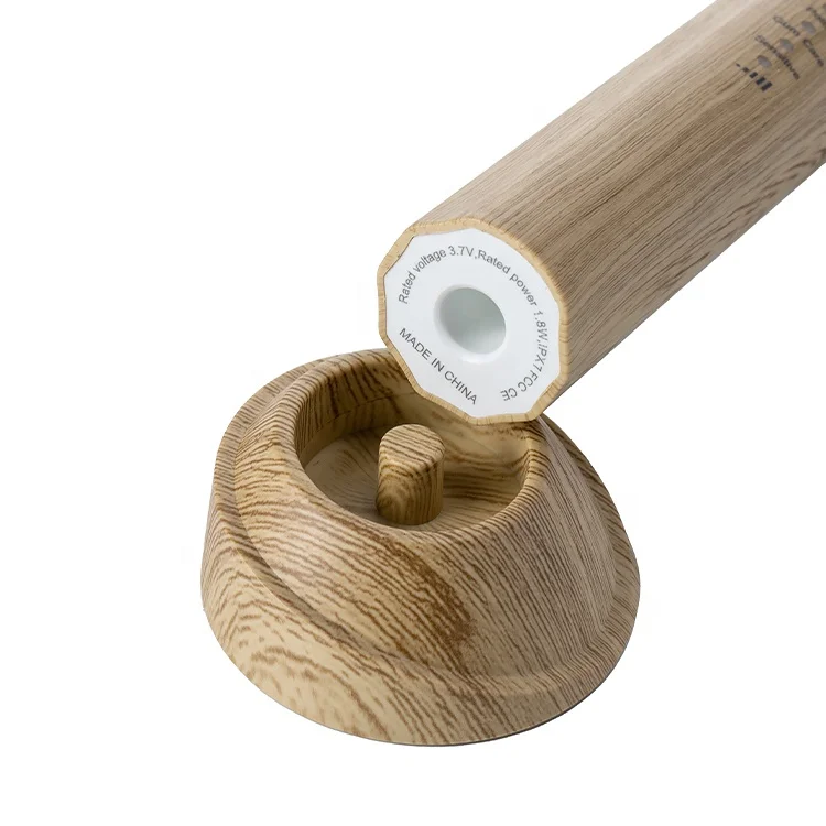 Eco Friendly Bamboo head replacement Sonic smart Rechargeable Electric Tooth Brush customized Smart electric toothbrush