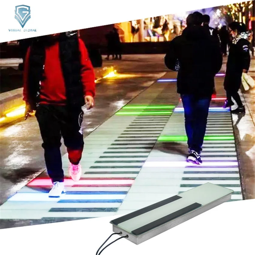 
DIY Sounding Waterproof Interactive Dance LED Floor Piano 