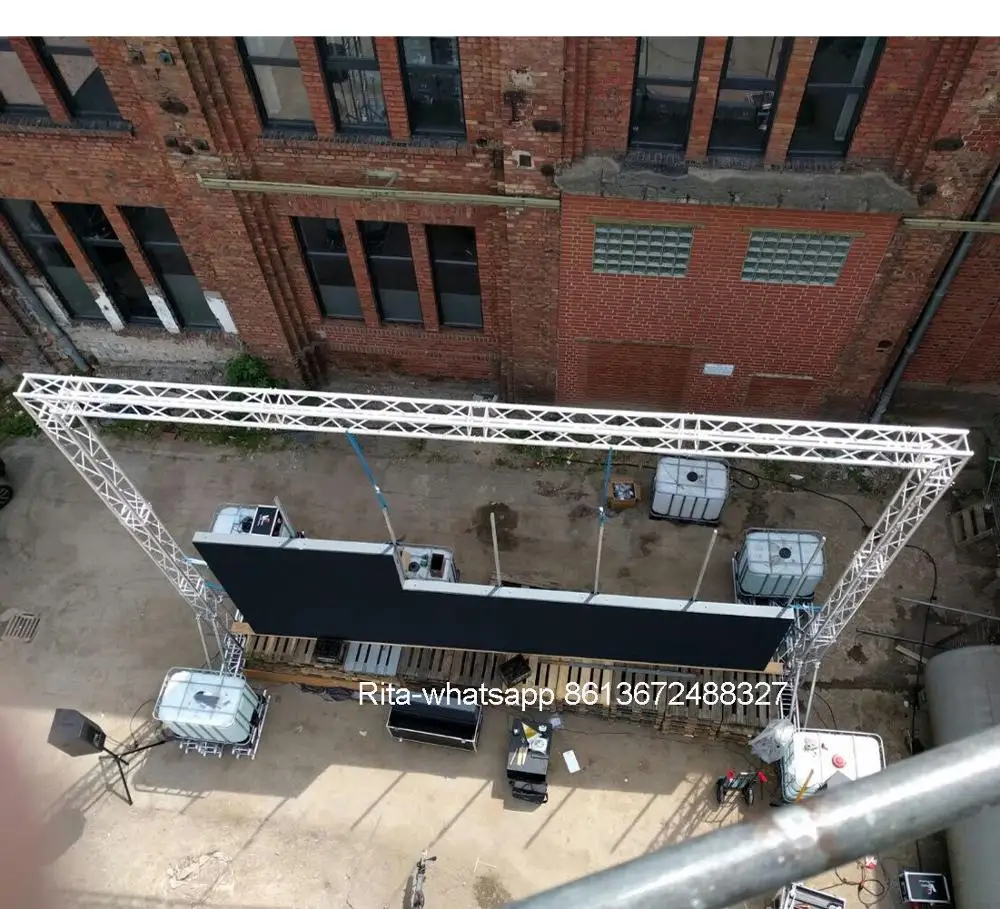 Aluminum Led Video Wall Support Led Screen Truss