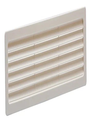 (Two Sided) Japan Made Air Vent Grille Resin Ivory outdoor shade louver window sliding