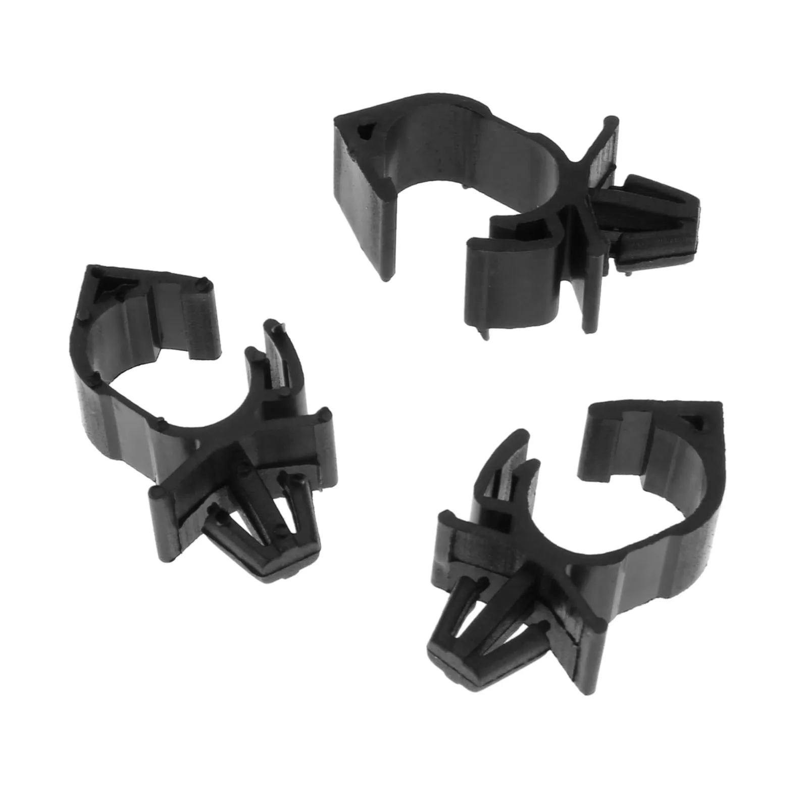 Durable automotive cable fastener clip, cable pipe automatic push type plastic clip