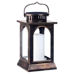 2021 Hot-selling Solar Lights High Quality Outdoor waterproof Solar Candle Lanterns Garden Landscape lamp