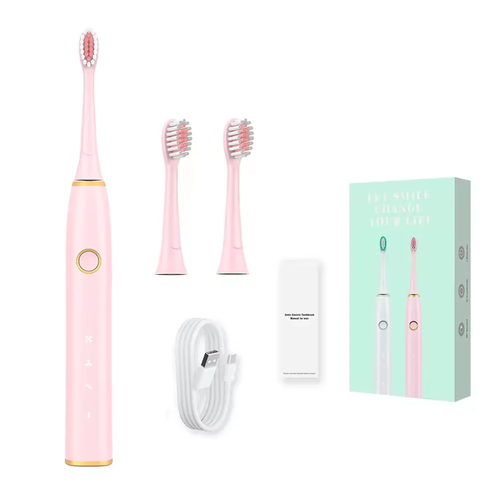 Sonic whitening smart automatic tooth brush for hotel home and travel use personal oral care electric toothbrush