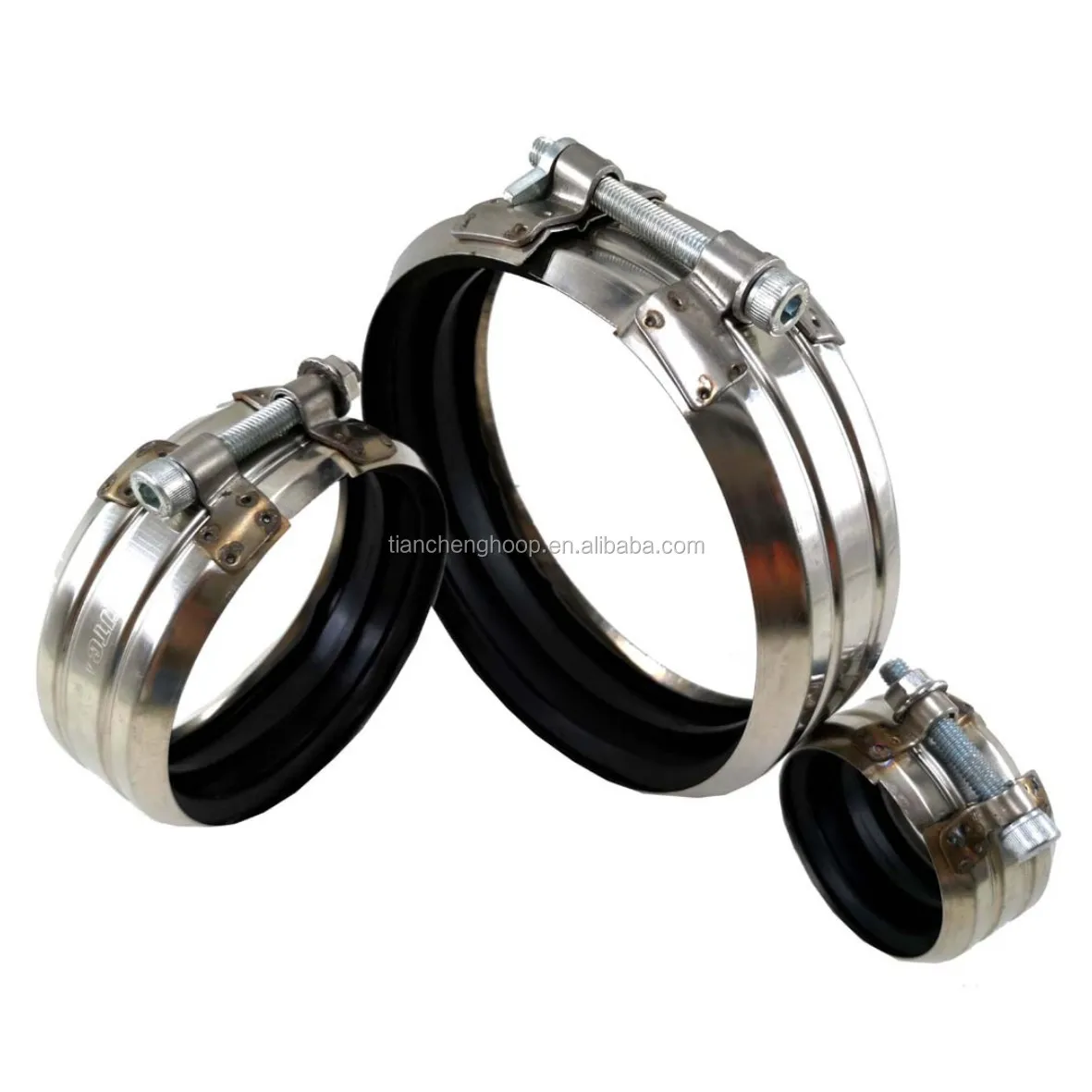 Type B No-Hub Flexible Pipe  Coupling with epdm rubber