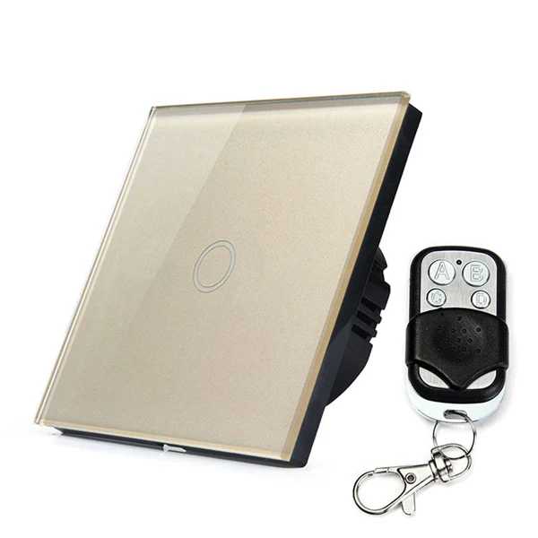 Touch Remote Control Switch 1 Gang 2 Gang 3 Gang Intelligent On Off Light Wall Switch