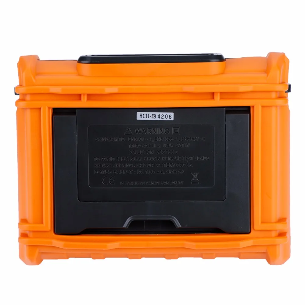 China PEAKMETER 10G Ohm with Multimeter Function 1000V Digital Insulation Resistance Test