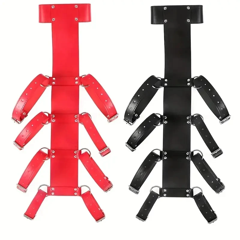 1 Набор секс-игрушек для взрослых из искусственной кожи одежда связывания БДСМ секс-связывания наручники и ремни