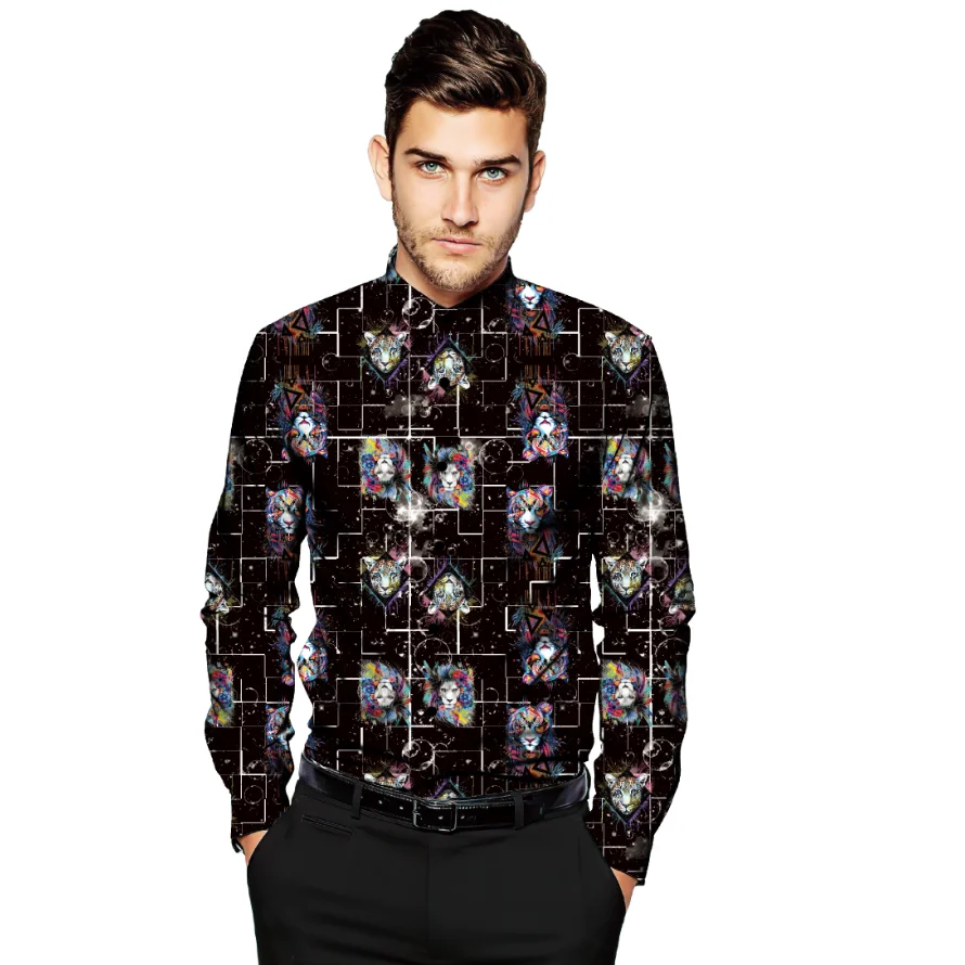 The fashionable new design chinese style product shirts for men