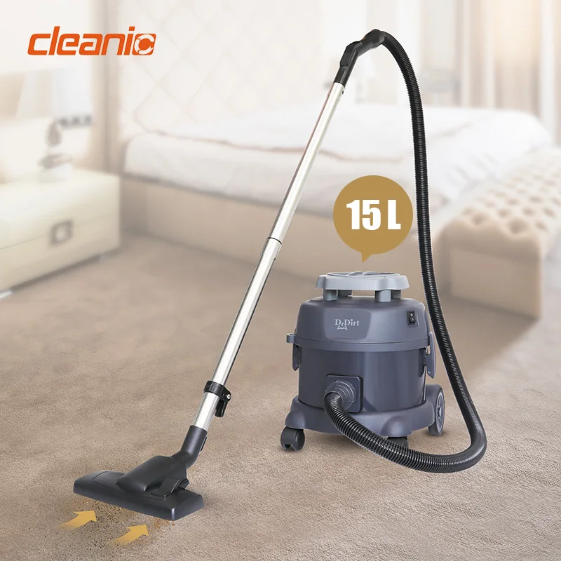 Carpet cleaning vacuum machinery 15 liters capacity silent electric dry vacuum cleaner for home dust cleaning
