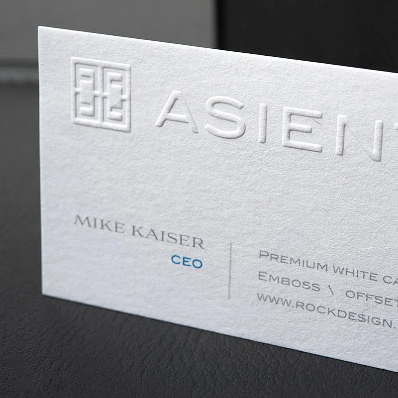 High quality paper calling card paper visiting card paper business card printing