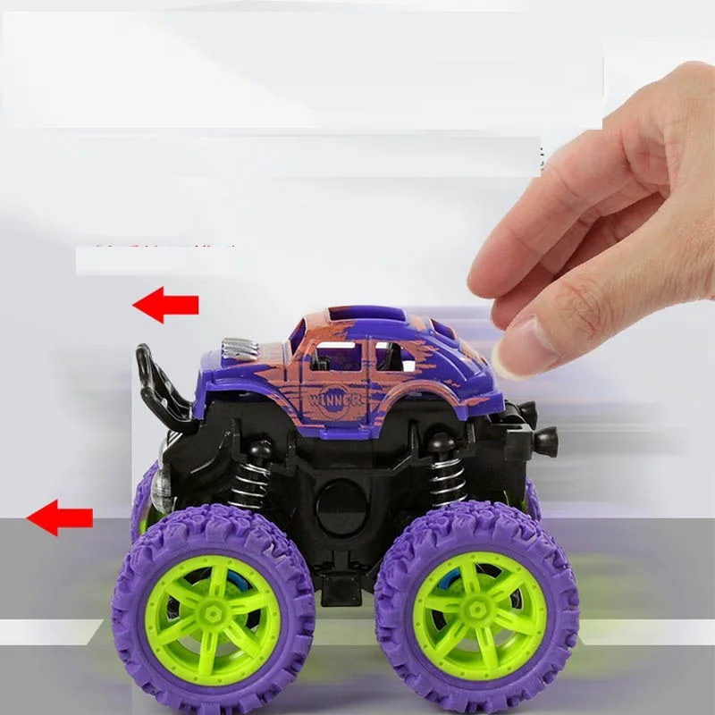 Hot Selling Kids Vehicles Toy Car Simulation Model Toy Inertial Four-wheel Drive Off-road Vehicle Toy
