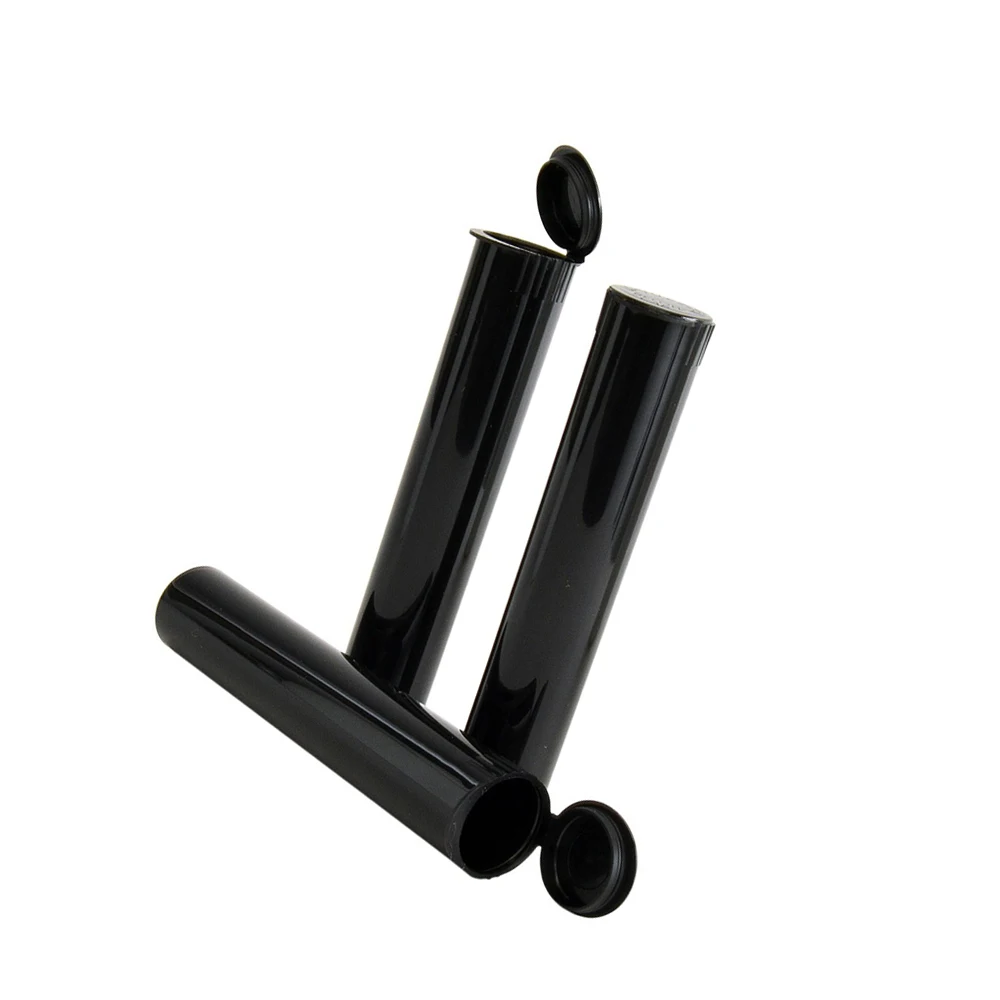 Child Proof Custom Pop Top Tube Plastic Smoking Tube for Plant Oil Cart