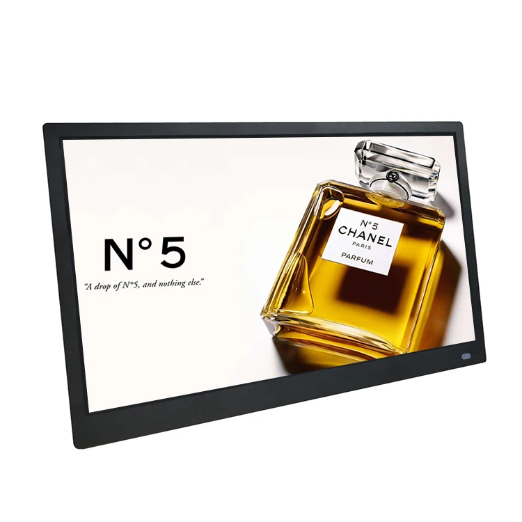 Цифровая фоторамка 15 6 дюйма с поддержкой воспроизведения видео MP4 Autoplay USB SD-карты