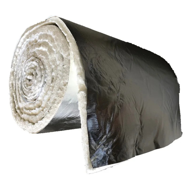 Aluminum Foil Roll High Temperature Fireproof Ceramic Fiber Blankets