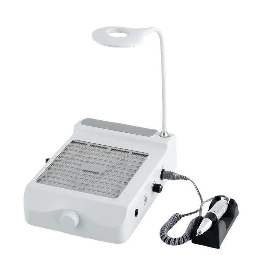 60W hot selling 4 in 1 Nail Dust Collector Nail Drill Professional Nail Vacuum Cleaner Dust Collector
