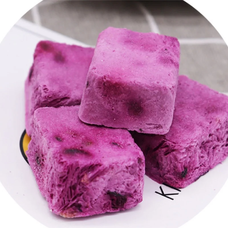Best Selling Candy Freeze Dried Yogurt Cube With Fruit For Wholesale Cheap And OEM Professional