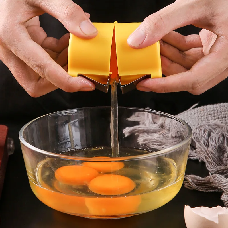 New Product Ideas 2024 Home and Kitchen Baking Tool Plastic Egg Opener Egg Cracker Egg Shell Opener Cutter