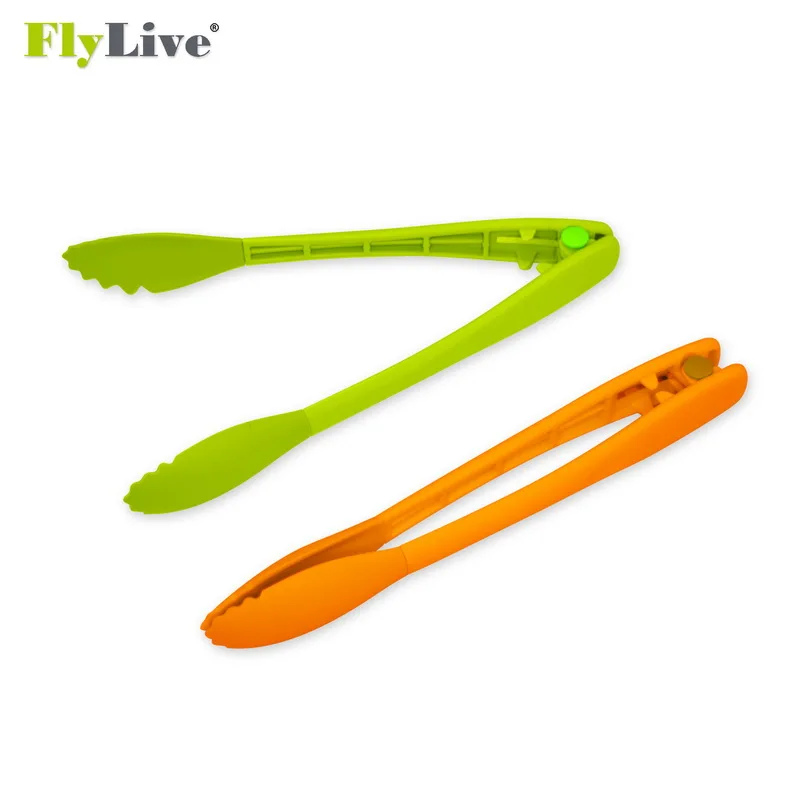 
Premium silicone Kitchen Food Clamp Serving Tongs for Cooking 
