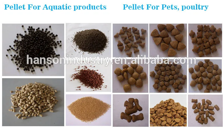 250-400kg per hour automatic floating fish feed pellet machine/ blood meal animal feed fish feed