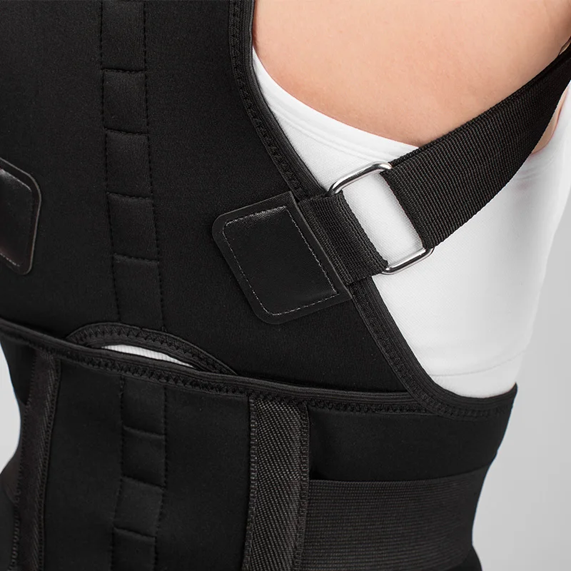 Manufacturer Magnetic Lumbar Back Support Belt Back Brace Posture Corrector for Lower and Upper Back Pain Men & Women